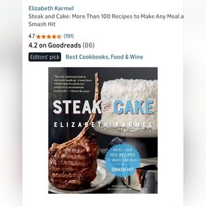 Steak and Cake Cookbook
